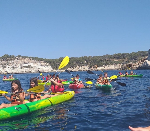  The kayak excursion is another of the water activities that we will do 