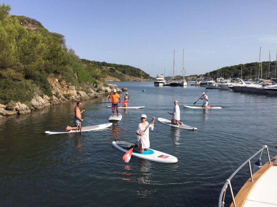  Paddle surf em Menorca