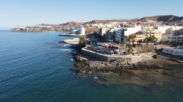  Aerial view of Arguineguín 