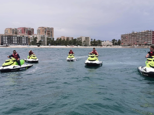 Wassermotorräder in Torrevieja 