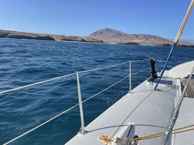  Les vues des L'Atlantique depuis le bateau 