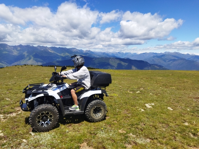Haz una ruta en quad