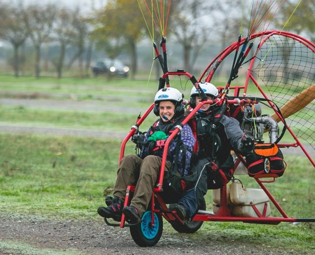  Vol en paramoteur biplace