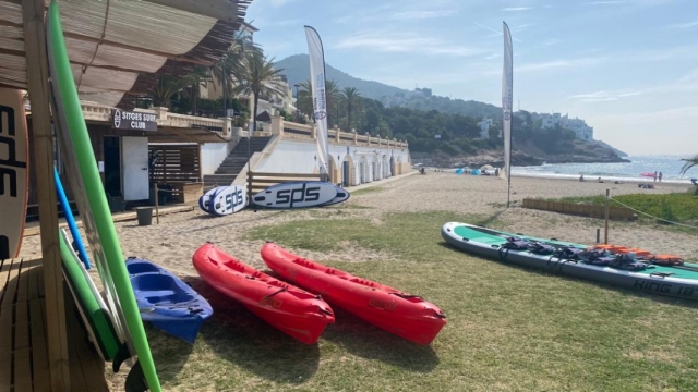 Renta de kayak en Sitges