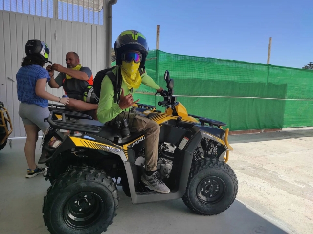  Sur les 4 roues d'un quad 