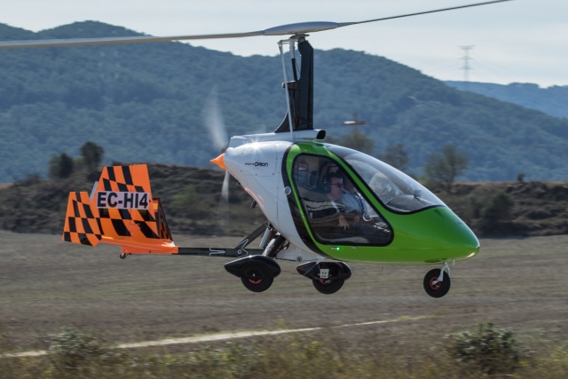 Vuelo en autogiro en Igualada