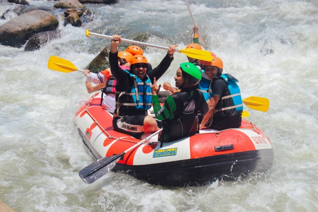 Rafting on the Noguera Pallaresa river