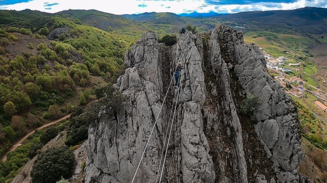 Les ponts de la via ferrata 