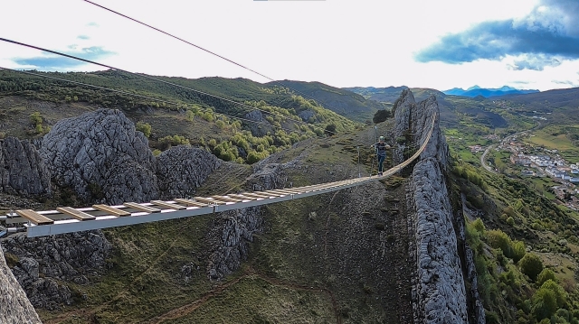  Pont de la via ferrata de 