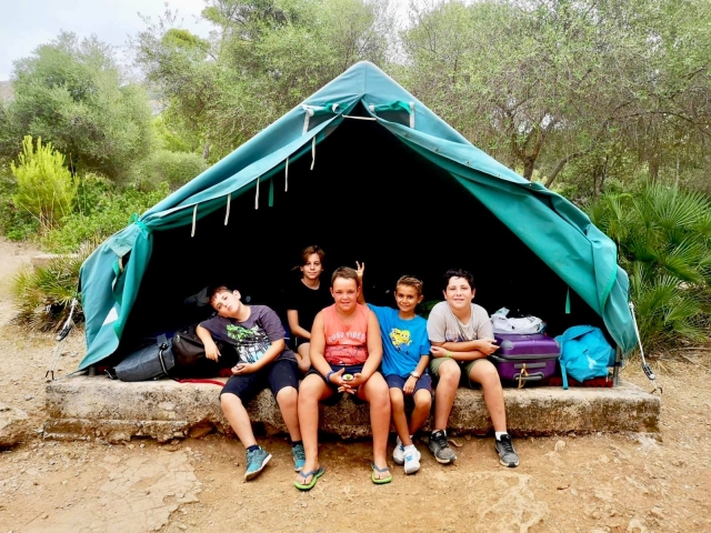 Campeggiare nell'ambiente che ci circonda 