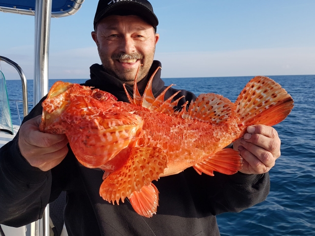 Increíble día de pesca
