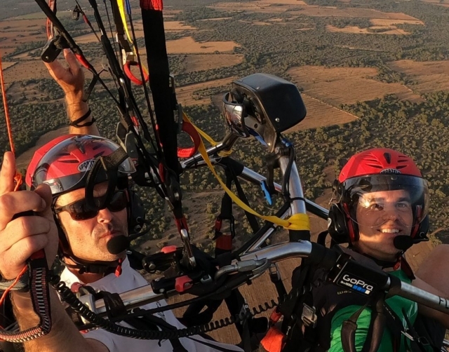 Volando por Alcudia