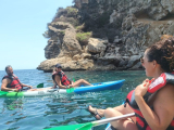 Noleggio kayak a Jávea + snorkeling, 1 giorno