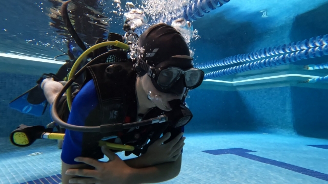  Battesimo delle immersioni a Las Tablas, Madrid 
