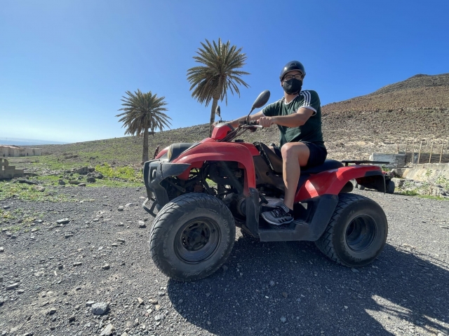 Pronti per una nuova avventura in quad 