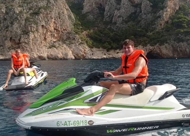 Ruta en jetski