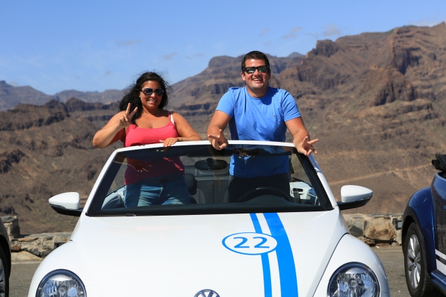 Visita guidata di Gran Canaria con una decappottabile 