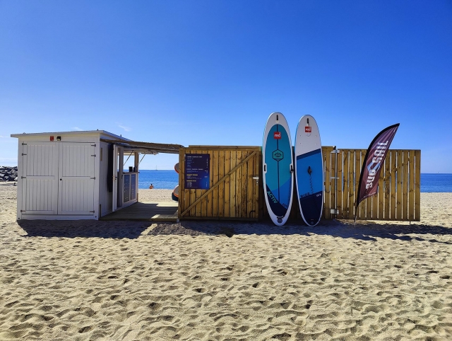 Nuestras instalaciones en la playa