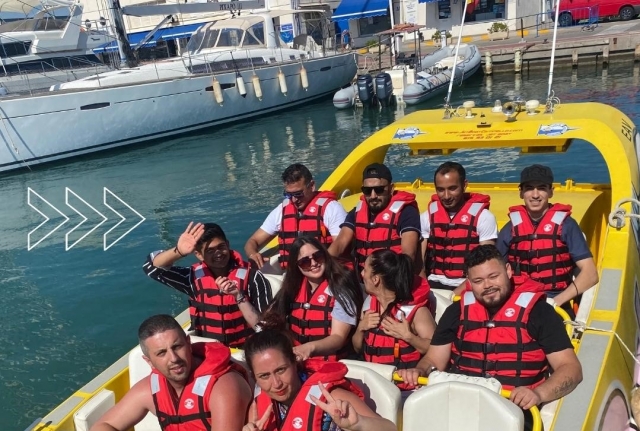  Sali sul nostro jet boat 
