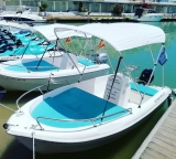 Alquiler barco sin licencia Puerto las Fuentes 2h