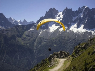 Vuelo en parapente + vídeo en Orduña, 45 minutos