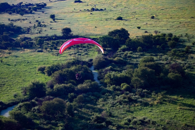 Disfrutando de las vistas de los valles vizcaínos