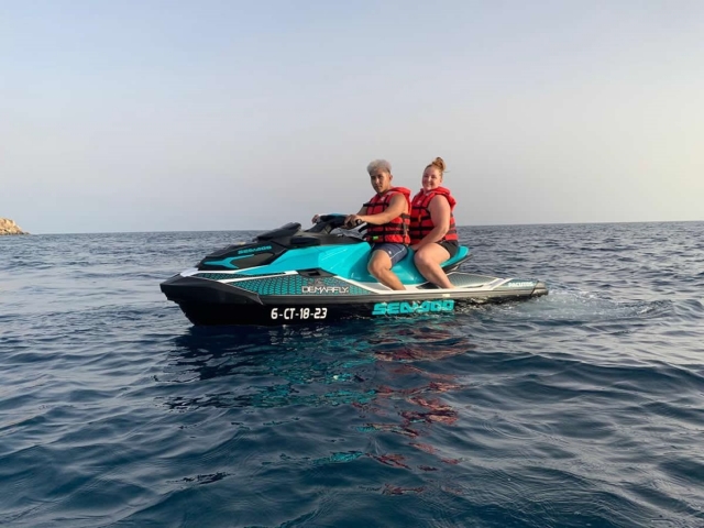 Ruta en jet ski por la Costa Cálida