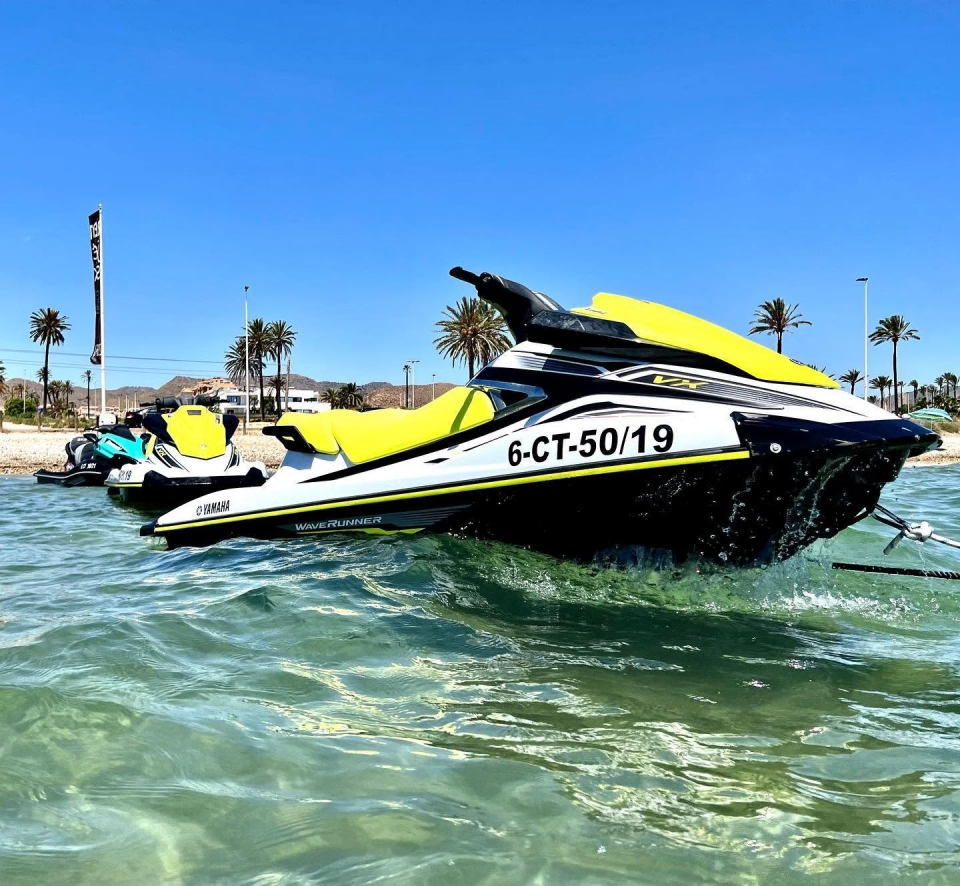 Ruta en moto de agua por la Costa Cálida