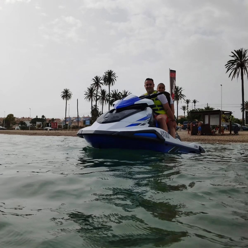 Motos de agua en Mazarrón