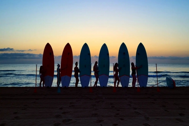 Curso de paddle surf en Xeraco