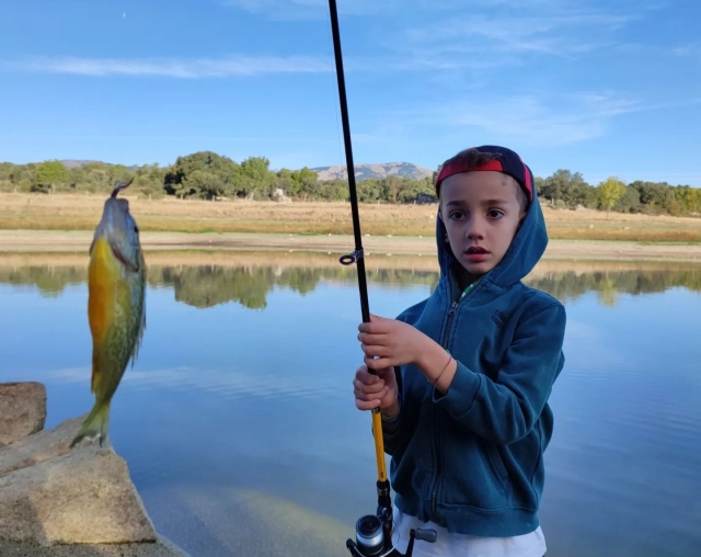  Dia de pesca em Madrid com crianças