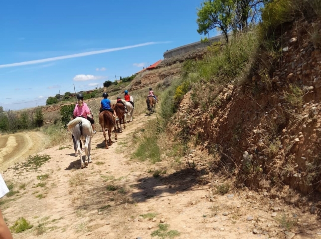Ruta a caballo por la Comarca de Trazona