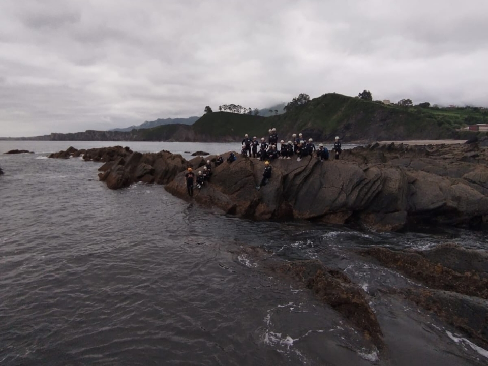 Coasteering en Asturias