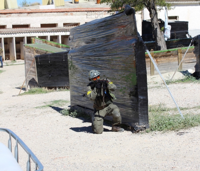 Partida de airsoft en Madrid
