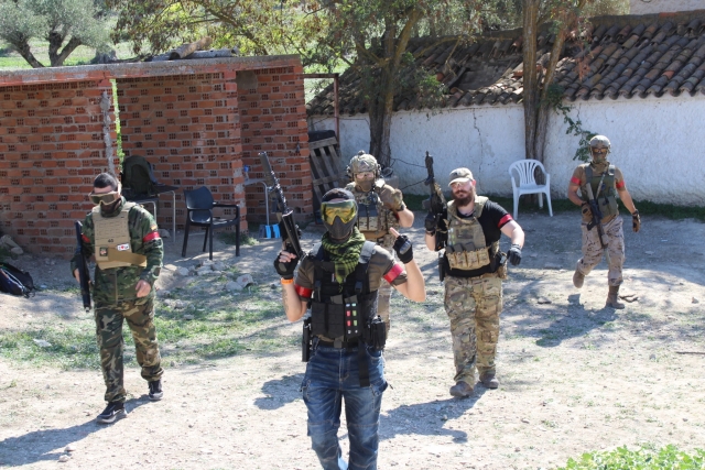 Partida de airsoft en Mdrid