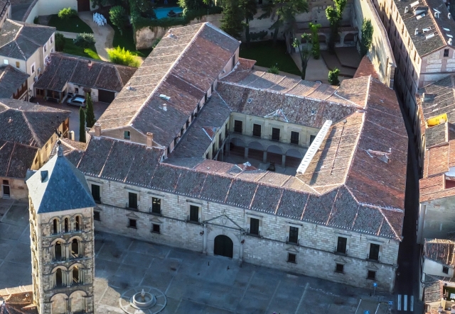  Vista aérea do palácio 
