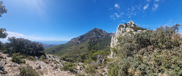  Les vues de Puig Campana 