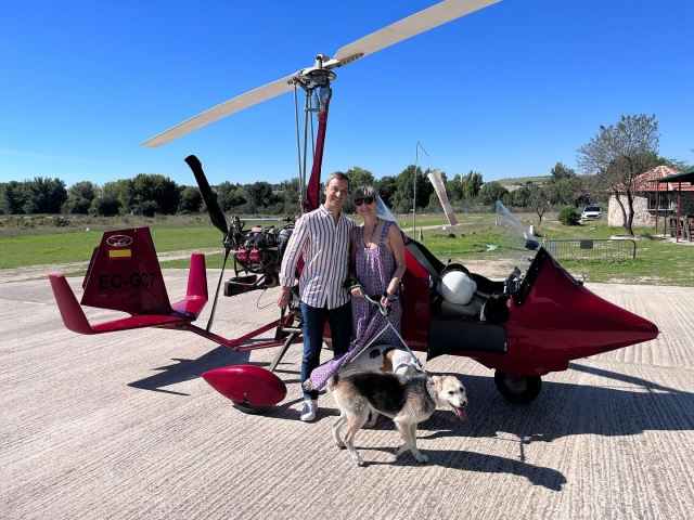 Experiencia de autogiro en la Sierra Madrileña