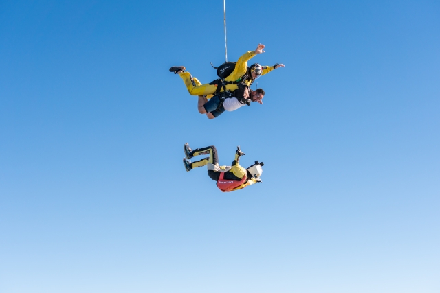Saut en parachute tandem à Barcelone 
