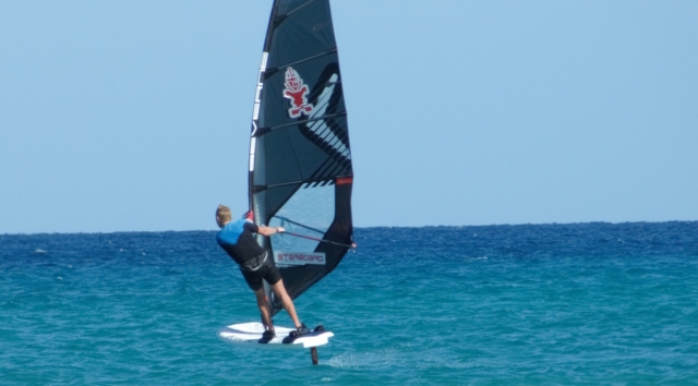wind foiling