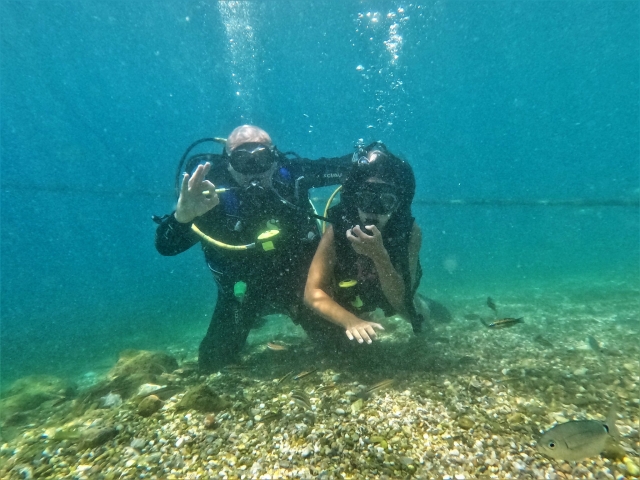 Bautizo de buceo en la Playa de Calahonda