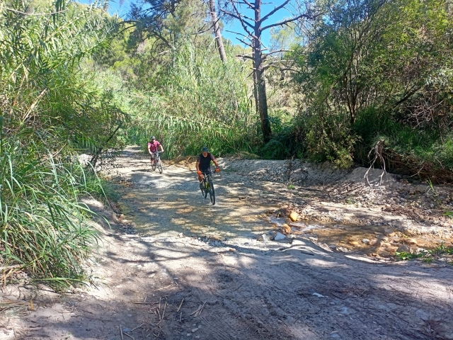  穿过特赫达山脉 (Sierra de Tejeda) 的山地自行车环形路线 