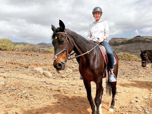 Paseo a caballo por las dunas de Maspalomas