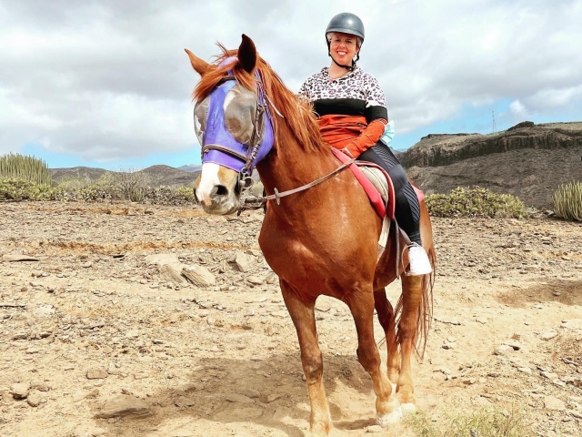 Ruta a caballo por las dunas de Maspalomas