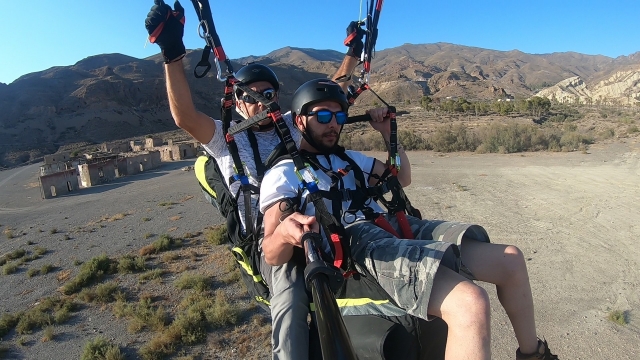 Bautizo vuelo en parapente