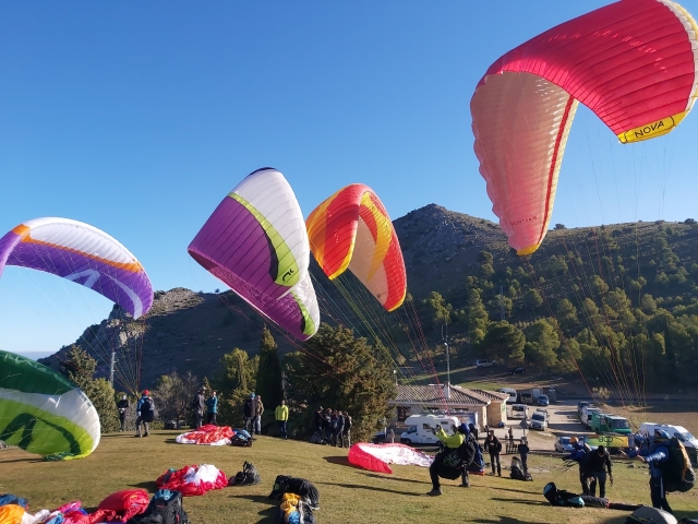 Adrenalina en parapente Sierra Alhamilla