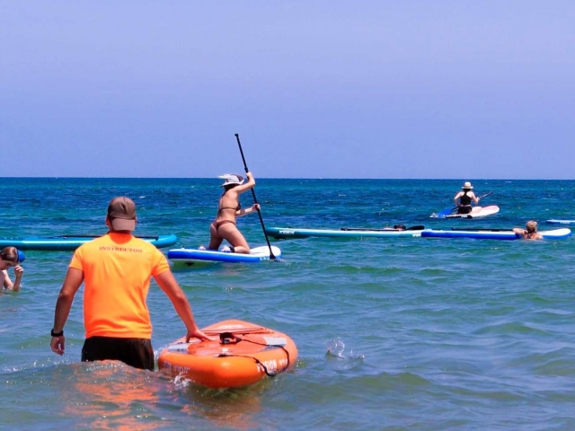 Formation de paddle surf à Dénia 