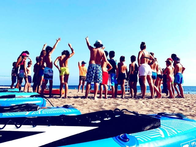 Paddle surf camp 