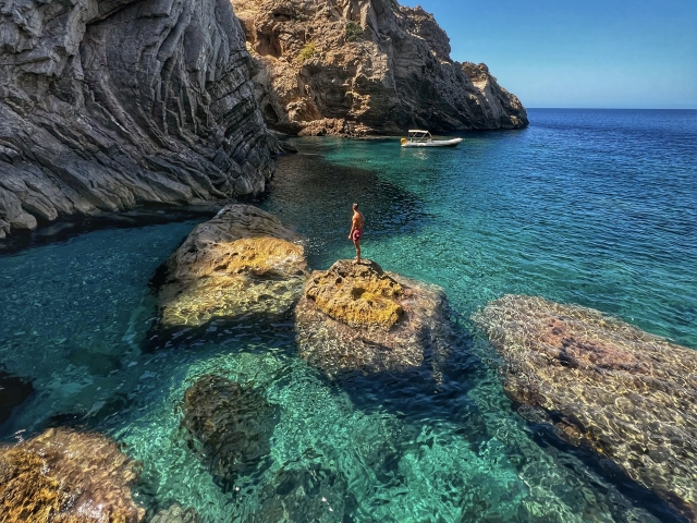  Calette di Ibiza con gita in barca 