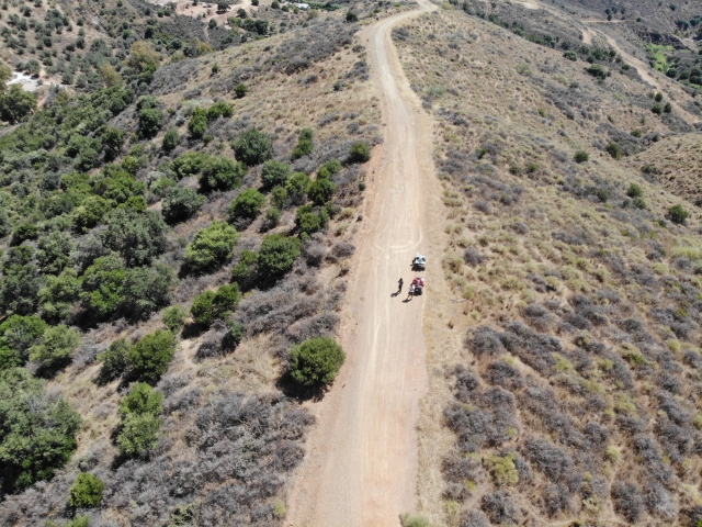  Attraversando Mijas in quad 